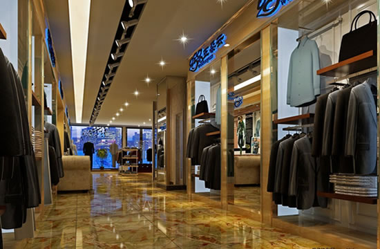 精品男装店铺装饰设计效果图 精品男装店铺装饰设计效果图